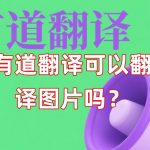 有道翻译可以翻译图片吗？